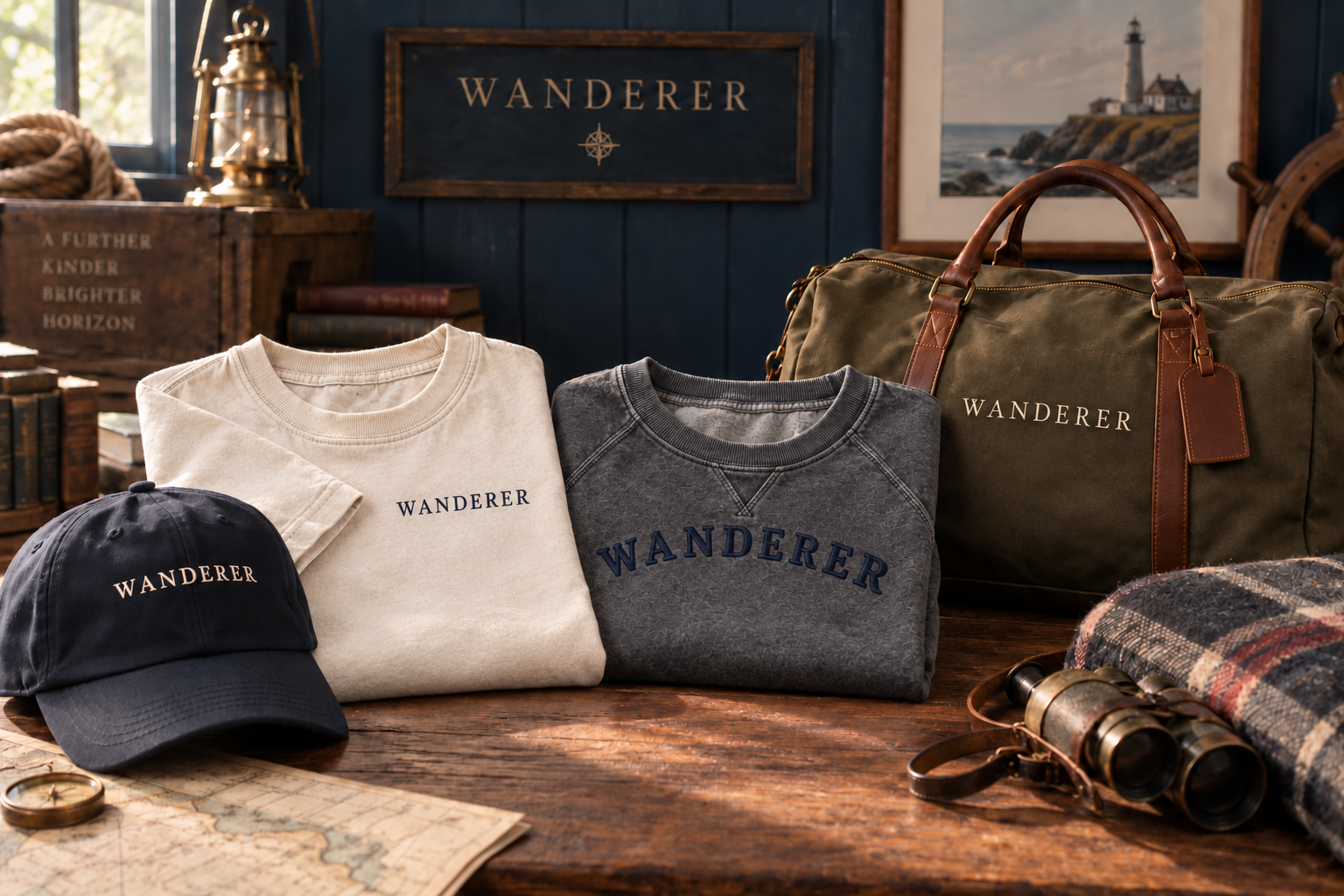 Wanderer clothing and travel gear